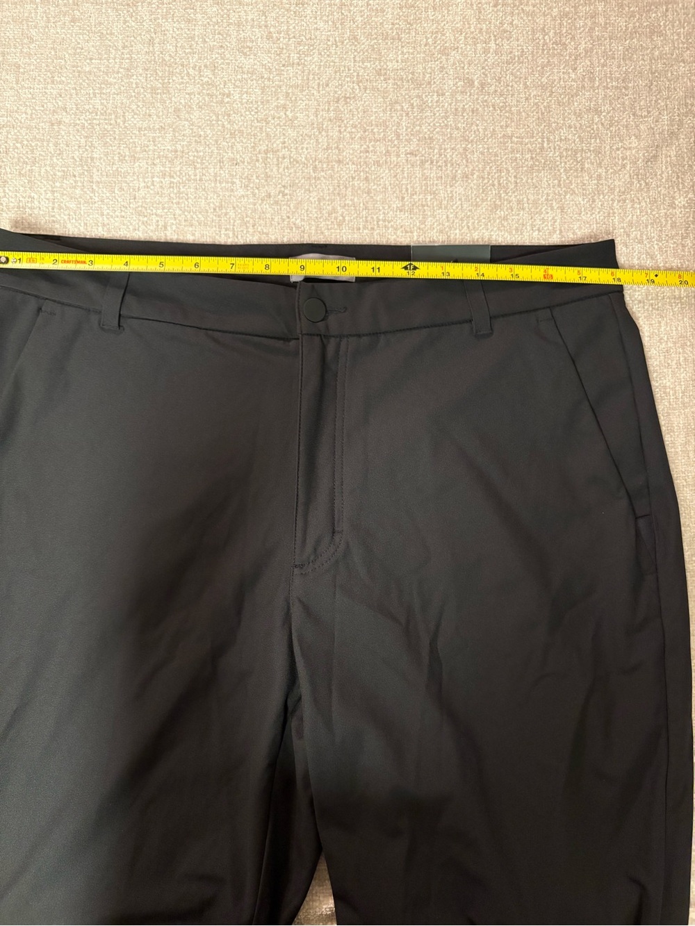 NWT Men's VRST Black Commuter Athletic Fit Pants Size 36 - Picture 6 of 13